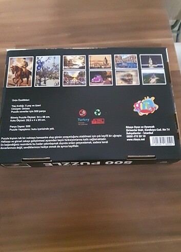  Beden Kıble dağı cami puzzle 500 lük