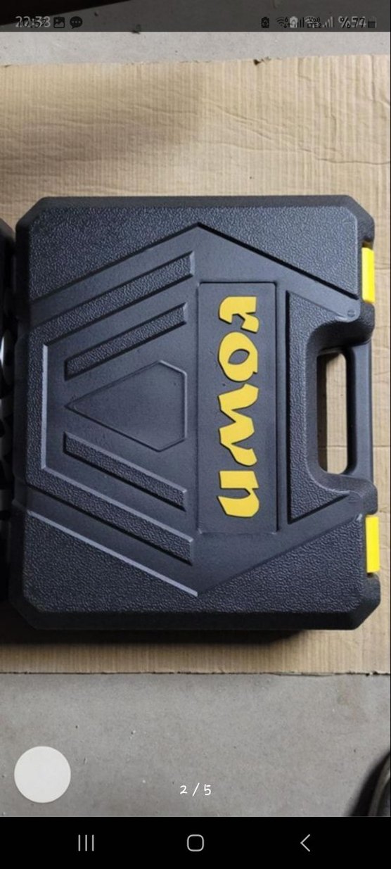 Rown RN6014 Sarı Kablosuz Matkap - Görsel 2