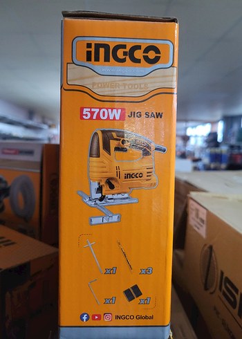 INGCO 570W Turuncu Dekupaj Testere SIFIR KAPALI KUTU - Görsel 2