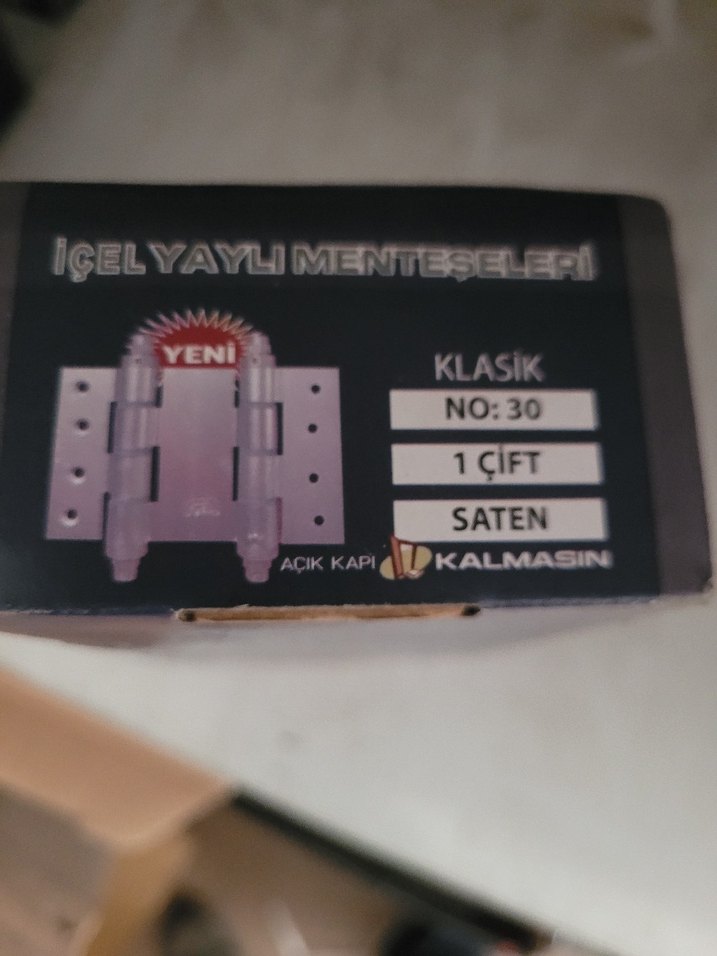 Yaylı Kapı Menteesi Teksas Kovboy Menteşe Takımı - Görsel 3