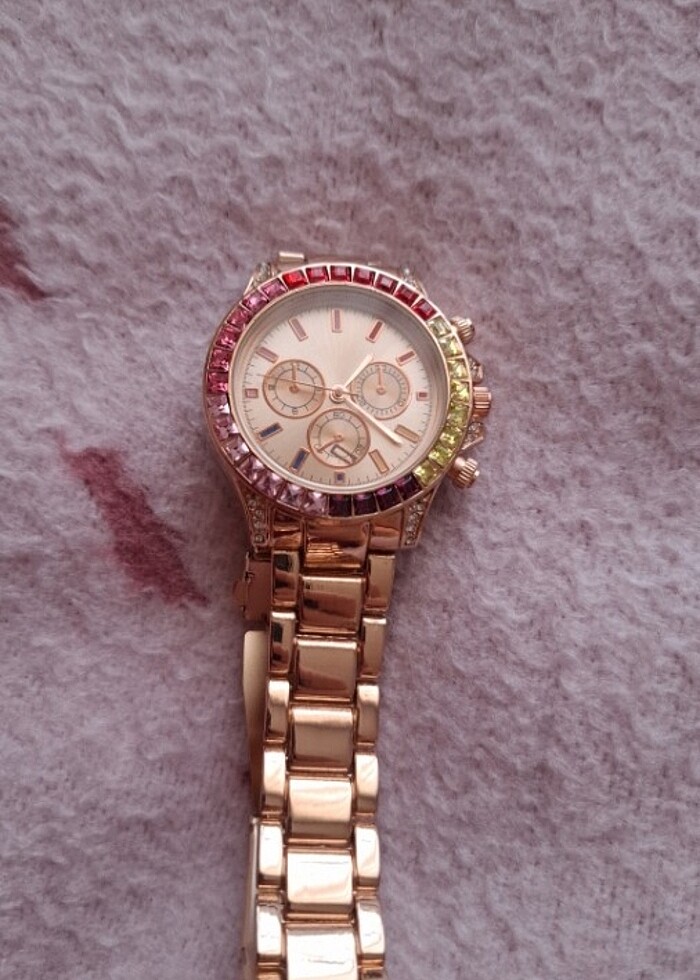 Bayan çelik saat - Görsel 3