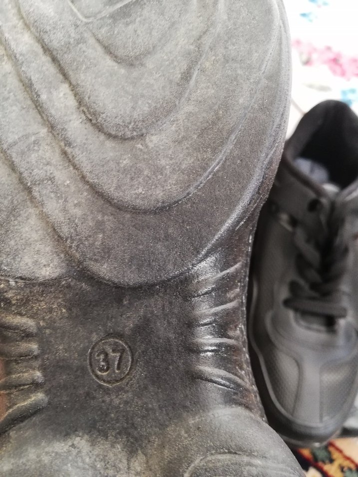 Siyah Kadın Spor Ayakkabı - Görsel 4