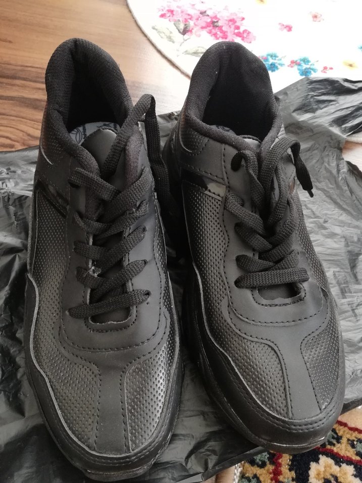 Siyah Kadın Spor Ayakkabı - Görsel 5