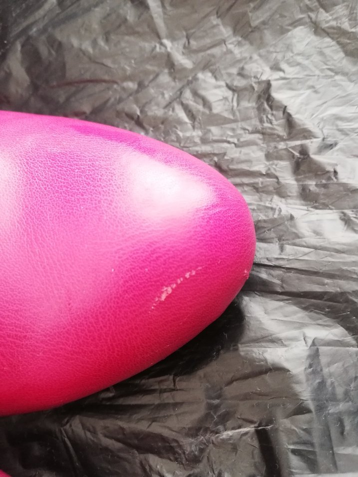 Fuşya Kadın Kalın Topuklu Stiletto - Görsel 5