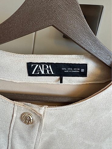 40 Beden camel Renk Zara ceket
