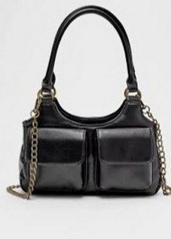 Stradivarius. Zincir detaylı çanta.