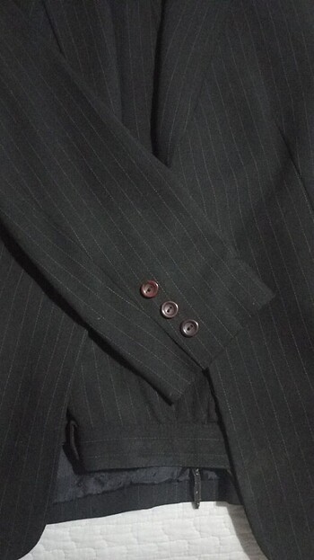 Çizgili Takim elbise  - Görsel 2