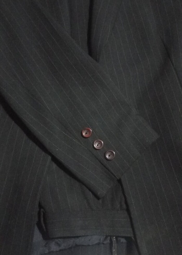 Çizgili Takim elbise  - Görsel 2