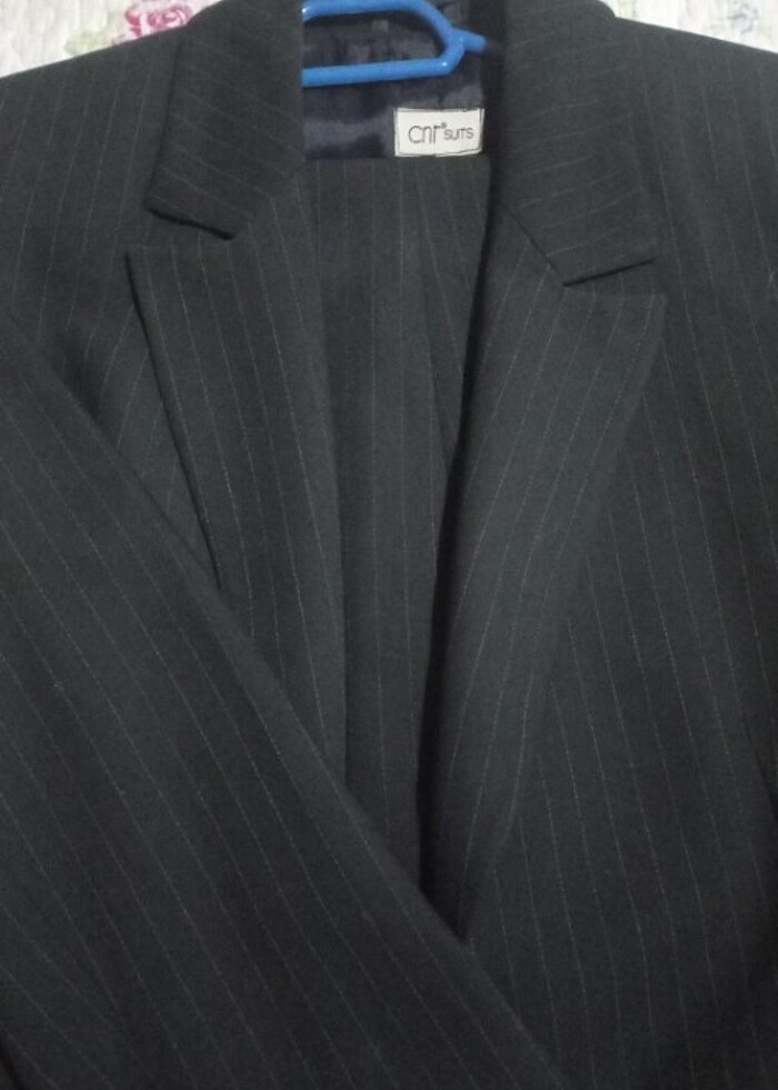 Çizgili Takim elbise  - Görsel 3