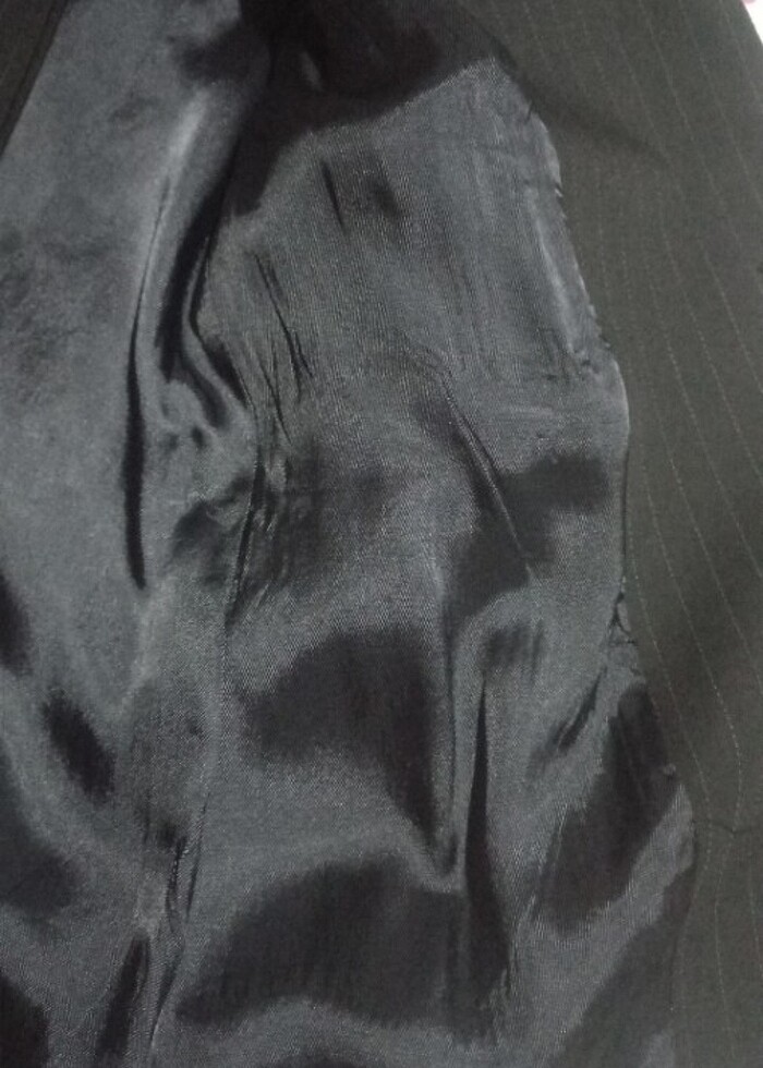 Çizgili Takim elbise  - Görsel 4