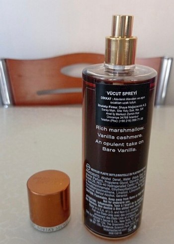 Victoria s Secret Victoria's Secret Bare Vanilla Luxe 250 Ml Sprey