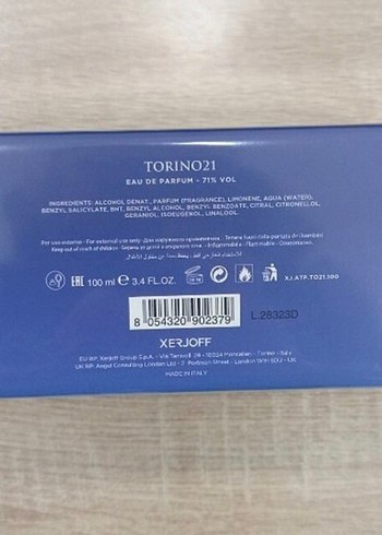  Beden Renk Xerjoff Torino 21 Edp 100 Ml Parfüm