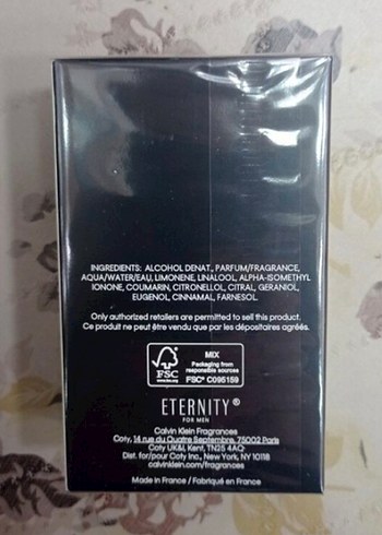  Beden Calvin Klein Eternıty For Men 100 Ml Edp Parfüm