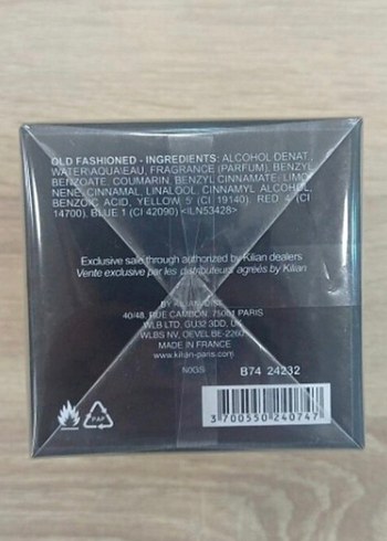 Beden Kilian Old Fashioned 100 Ml Refillable Parfüm