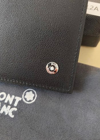 Mont Blanc Siyah Deri Erkek Cüzdanı - Görsel 3