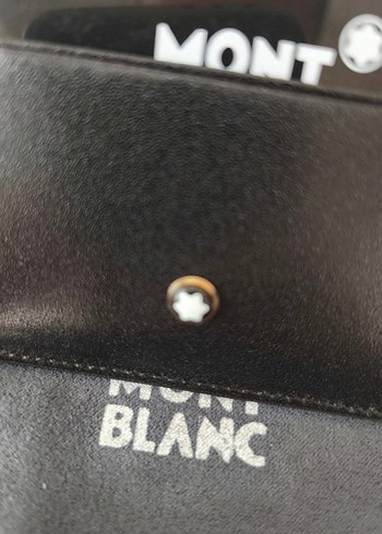 Mont Blanc Deri Siyah Kartlık - Görsel 2