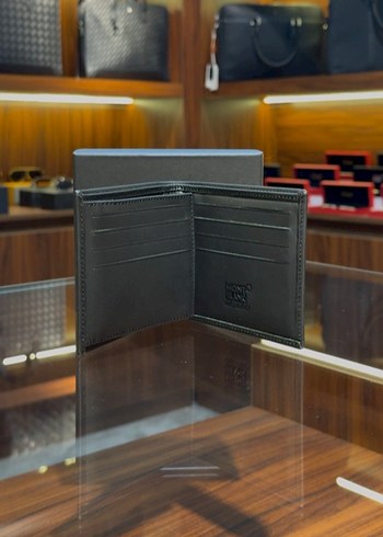 Mont Blanc Deri Siyah Cüzdan - Görsel 2