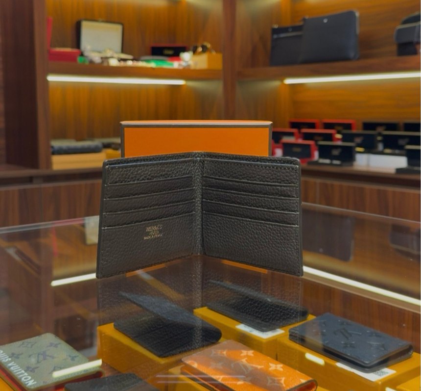 Hermes Deri Erkek Cüzdan - Görsel 2