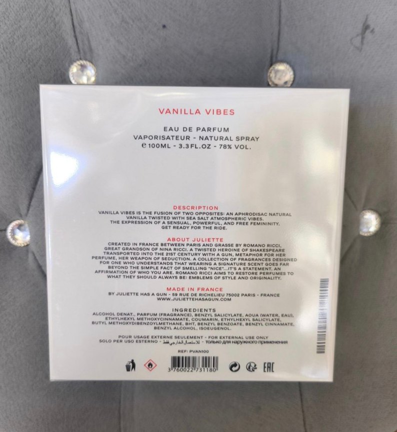 Juliette Has A Gun Vanilla Vibes 100 Ml Edp Parfüm - Görsel 3