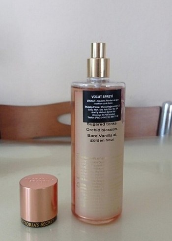 Beden Victoria's Secret Bare Vanilla Golden 250 Ml Sprey