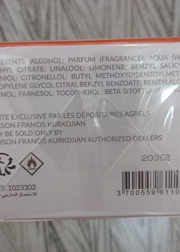  Beden Maison Francis Kurkdjian Aqua Vitae Cologne Forte 70 Ml Parfüm