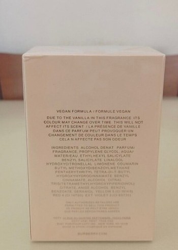  Beden Burberry Goddess 100 Ml Edp Parfüm