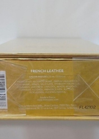 Beden Renk Memo Paris French Leather 75 Ml Edp Parfüm