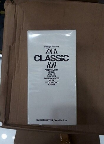 Zara Zara Classic 8.0 Edt 100 ml Erkek Parfüm Erkek Parfüm 