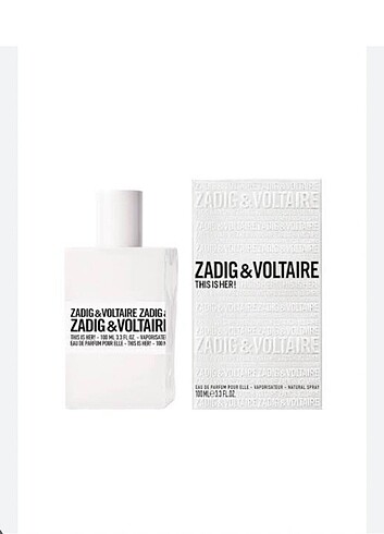 Zadig&Voltaire This is Her! Edp 100 ml Kadın Parfüm 