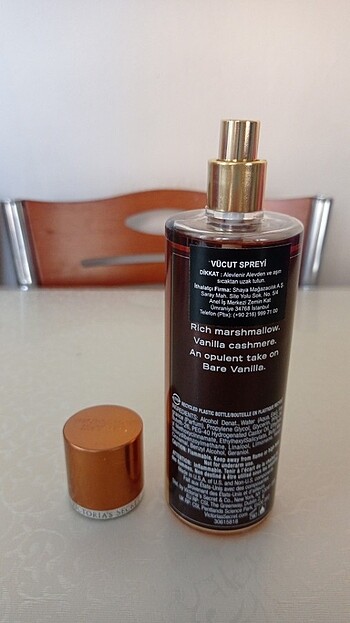 Beden Victoria's Secret Bare Vanilla Luxe 250 ML Vücut Spreyi