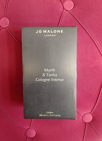 Estee Lauder Jo Malone London Myrrh & Tonka Cologne Intense 100 ML 