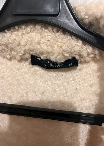 Bershka Krem rengi kalin hirka
