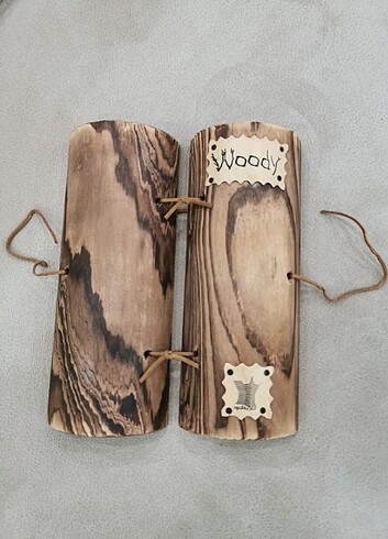 WOODY ORJİNAL ÇOK ŞIK DEKORATİF AHŞAP AĞAÇ KOKU ŞİŞESİ KUTUSU