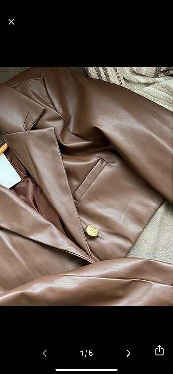 Deri blazer