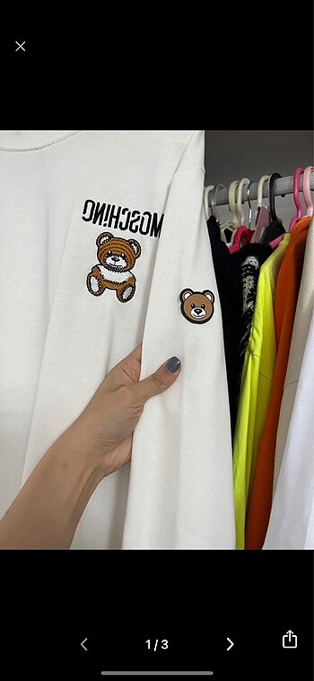 İthal moschino sweat