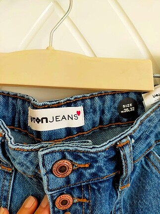 s Beden Koton Boyfriend Jeans