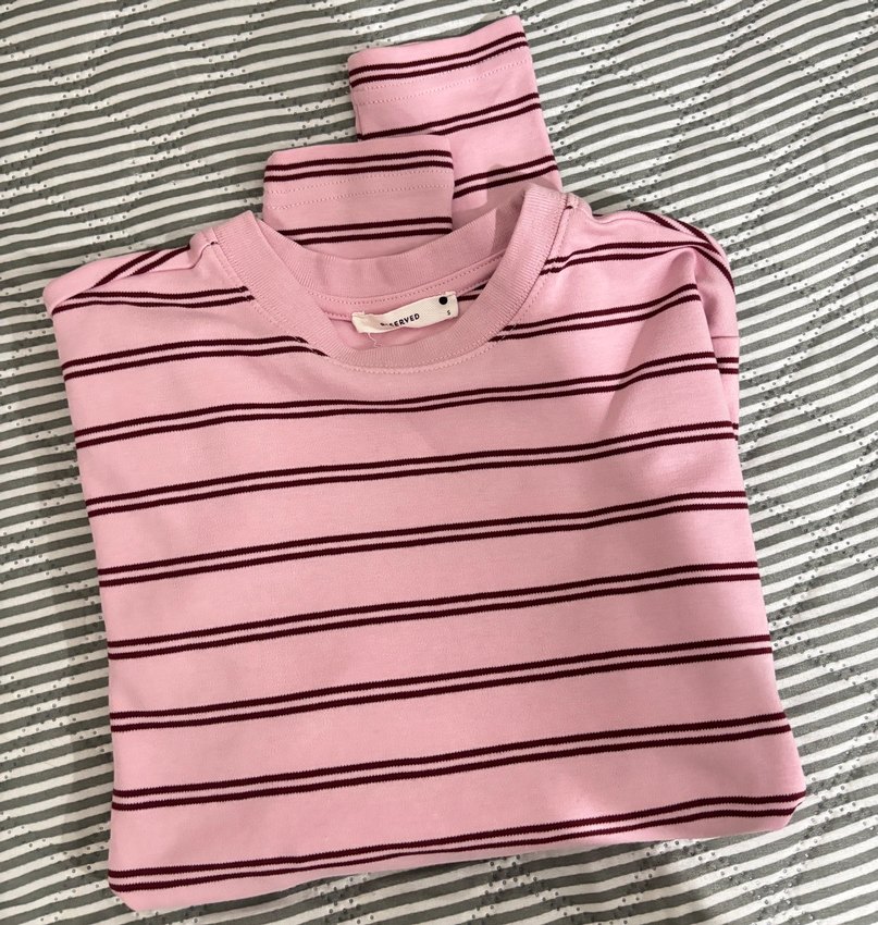 Bershka Çizgili Uzun Kollu Tişört - Görsel 2