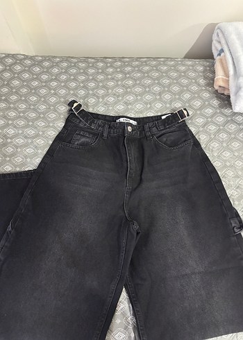 Siyah Baggy Jean - Görsel 2