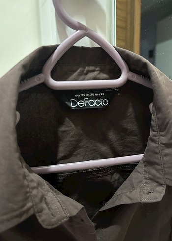 Belden Oturmalı Kahverengi Uzun Kollu Kadın Gömlek - Görsel 2