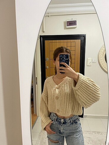 Örme Vintage Hırka