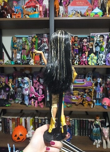  Beden Renk Monster high cleo basic siyah lastikli 