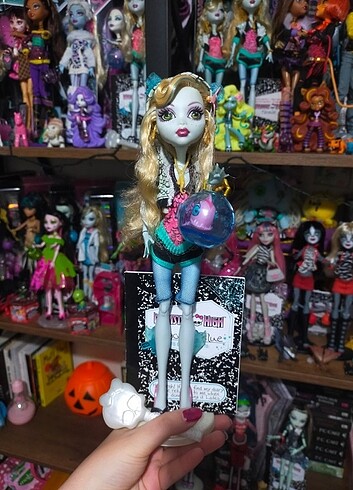 Monster high lagoona altın lastikli tam