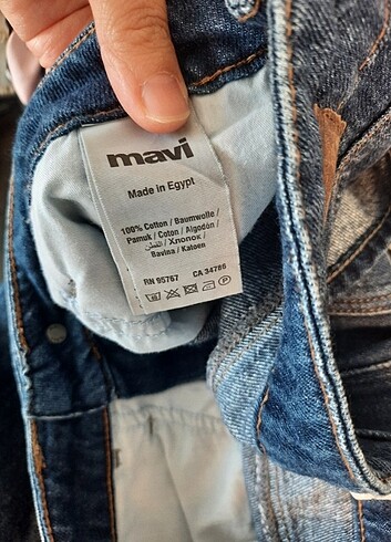 38 Beden Mavi Jeans kot etek