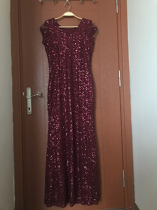 Son moda payetli elbise