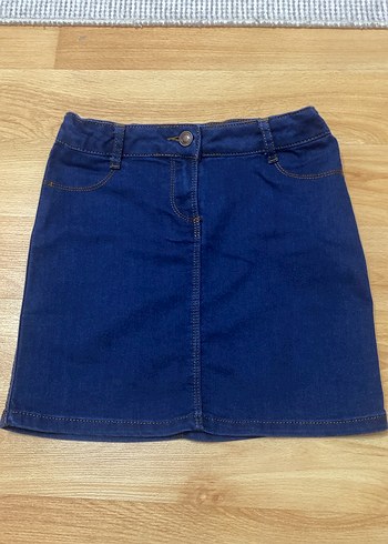 Kız Çocuk Lacivert Denim Etek