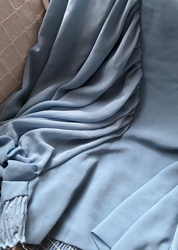 Mavi Pastel kadın bluz Eclipse Milano marka - Görsel 6