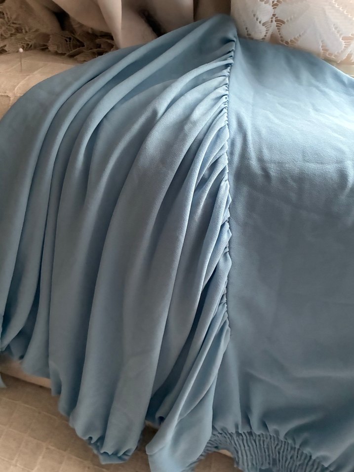 Mavi Pastel kadın bluz Eclipse Milano marka - Görsel 2