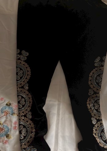 Kadın kadife tayt - Görsel 2