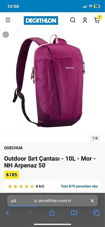 DECATHLON ÇANTA