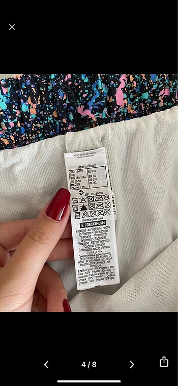 xxl Beden çeşitli Renk DECATHLON DENIZ SORTU